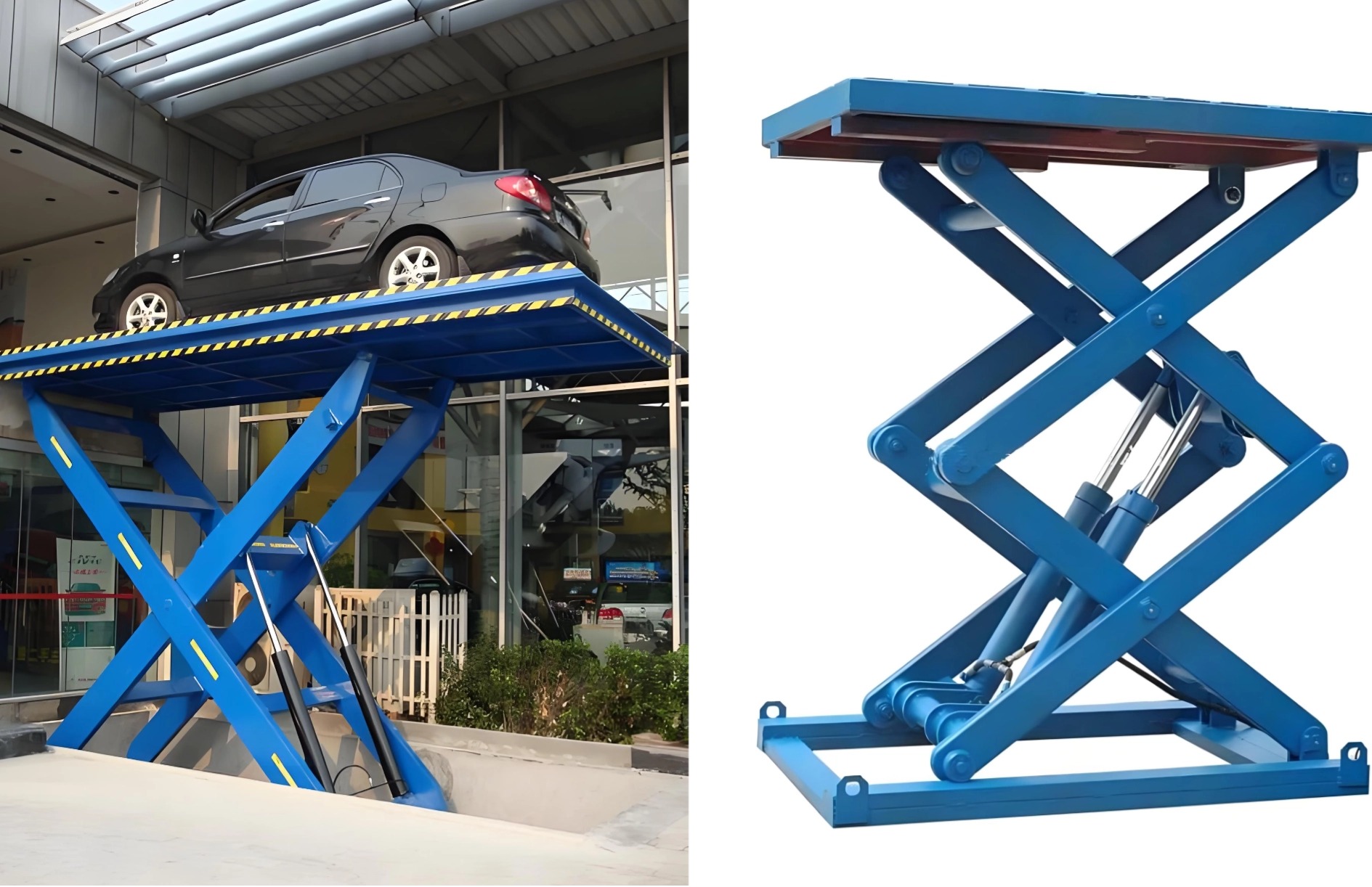 car lift and scissor lift