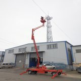 Trailer mounted boom lift 12m